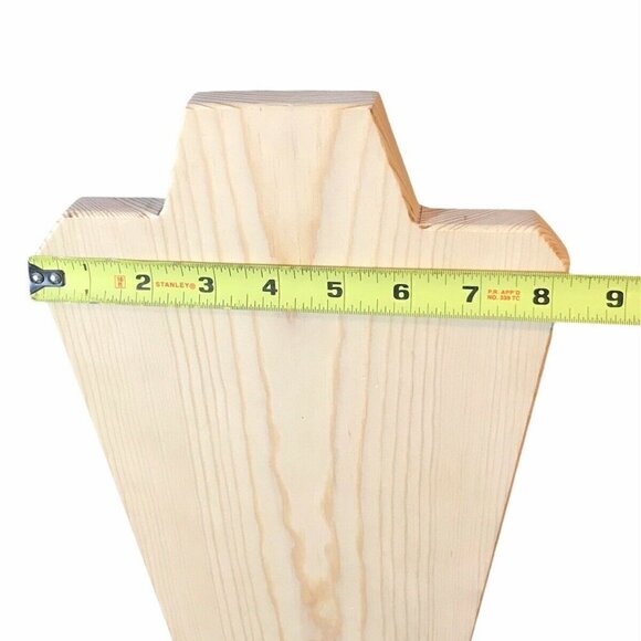 Handmade Wooden Jewelry Stand - Picture 8 of 9